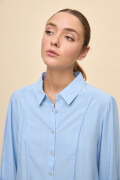 CAMISA FIORE Celeste
