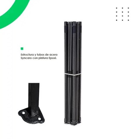 GAZEBO MAGNUM 3 X 6 REFORZADO VERDE ORS-148.- GAZEBO MAGNUM 3 X 6 REFORZADO VERDE ORS-148.-