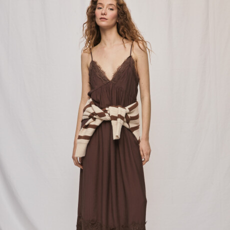 VESTIDO LOLA Chocolate