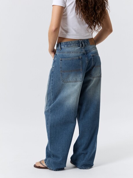 PANTALÓN DENIM BRUMA AZUL MEDIO