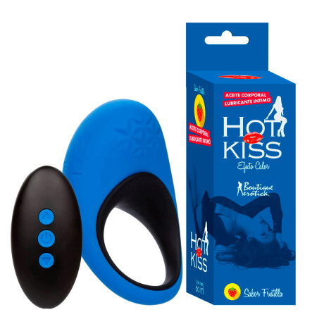 Anillo Vibrador Link Up Remote Max + Aceite Hot Kiss Anillo Vibrador Link Up Remote Max + Aceite Hot Kiss