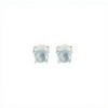 Caravanas Magali- Plata rodinada 925-Piedra Topacio azul-CA2004 conpiedra