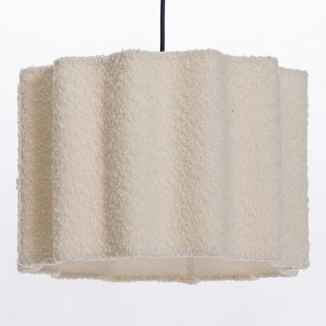 LÁMPARA DE TECHO FLOWE NATURAL/BEIGE TELA WMHEM01BWT