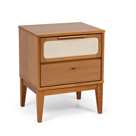 MESA DE LUZ MADERA MARRON PRAGA