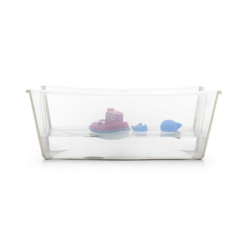 Baño Plegable Flexi Bath Stokke Transparente / Beige Baño Plegable Flexi Bath Stokke Transparente / Beige