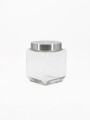 CONTENEDOR VIDRIO C/TAPA ROSCA TRANSPARENTE