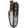 Set de Asado Artesanal - Cuchillo y Tenedor Parrillero con Madera y Guampa N°6 Set de Asado Artesanal - Cuchillo y Tenedor Parrillero con Madera y Guampa N°6