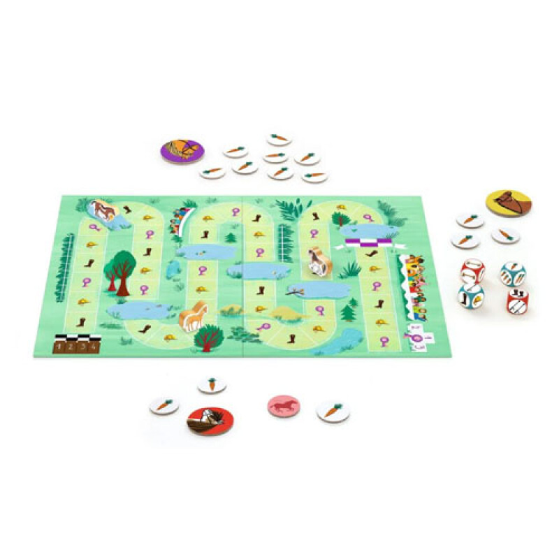 Carreras de caballos juego de mesa Djeco Carreras de caballos juego de mesa Djeco