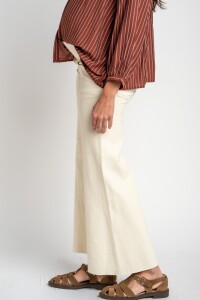 Jean Lemon Mama Flare Wide Leg Nacar
