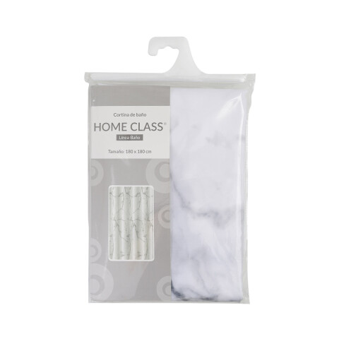 Cortina de Home Class con Argollas 180 x 180 cm 20065 MARMOL BLANCO