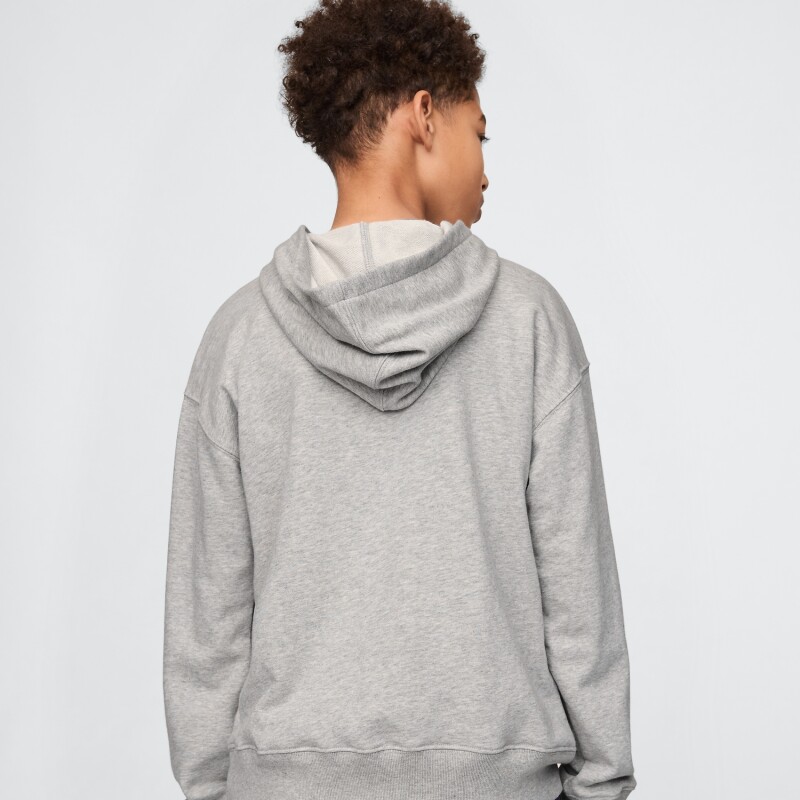 V-FRCH FT BAS HERITAGE LOGO PO LIGHT HEATHER GREY B08