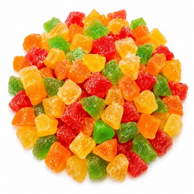 FRUTA GLASEADA ENTERA 100G Fruta Glaseada Entera