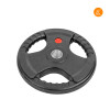 Disco Pesa Olímpica Recubierta Lumax con 3 Agarres 2,5KG Disco Pesa Olímpica Recubierta Lumax con 3 Agarres 2,5KG