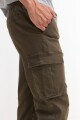 Pantalón jogger cargo VERDE OLIVA
