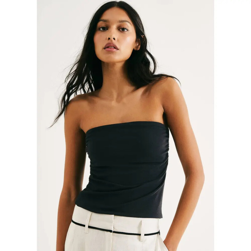BLUSA SM FEM PRETO ESCURO