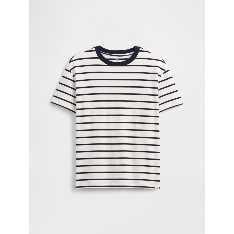V-OLX EVERYDAY SOFT SS CREW NAVY STRIPE