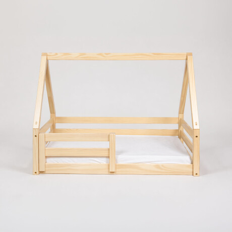CAMA CASITA MADERA NATURAL-BEIGE FARM