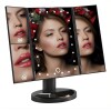 Espejo de Maquillaje Multiple y plegable táctil con Luz Led Espejo de Maquillaje Multiple y plegable táctil con Luz Led