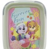 Tupper con reparticion tipo vianda PAW PATROL verde