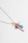 Collar acero pez dorado