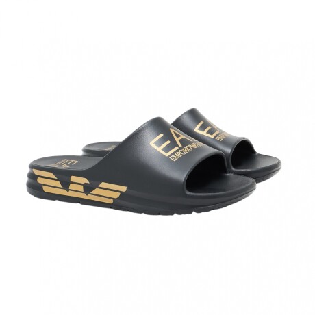 AE7 Crusher Distance slides with oversized logo Black/Gold