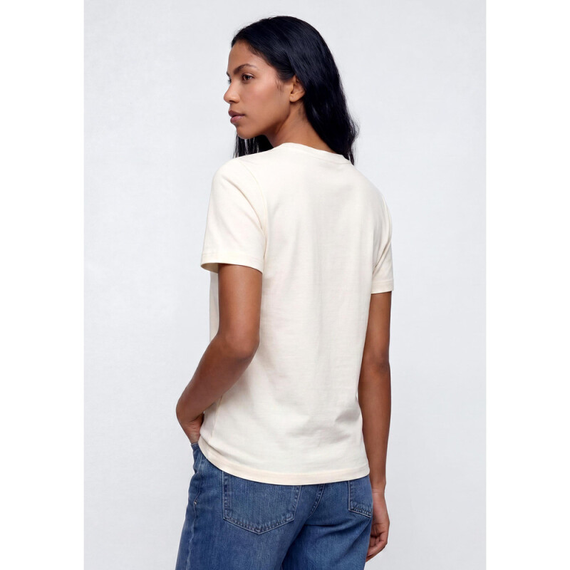 CAMISETA MM BEGE MESCLA