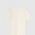 V-HS SS LOGO T IVORY FROST