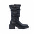 COURO BURNISH PRETO NEGRO