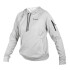 HOODIE POLY FLEECE GIRLS TRNG rosa par m GRIS CLARO/NEGRO/NARANJA