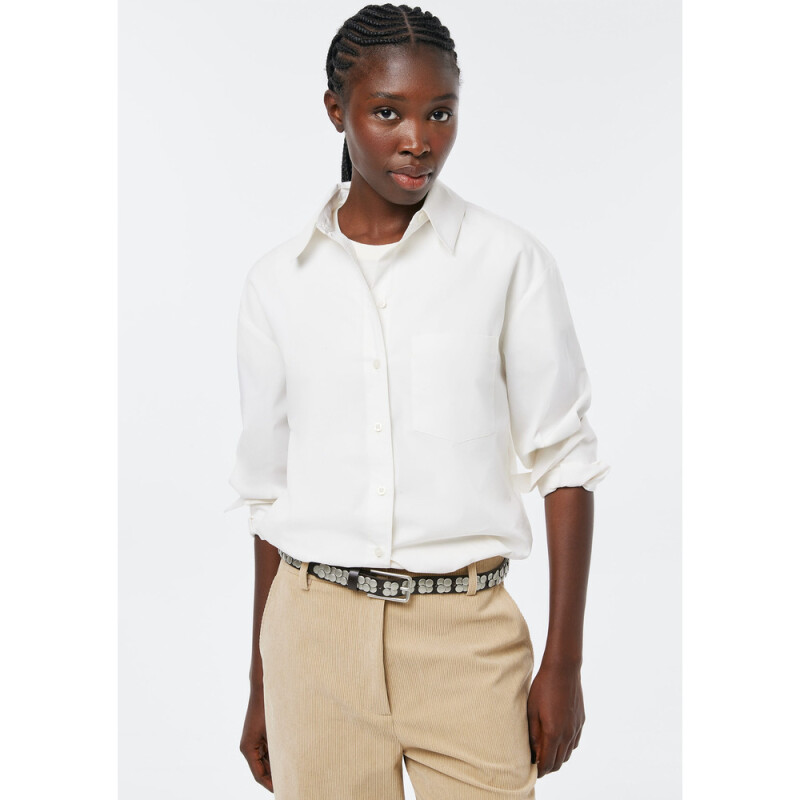 CAMISA ML FEM BRANCO