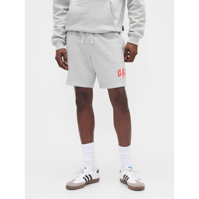 V-DIS DISNEY X GAP SHORT HEATHER GREY