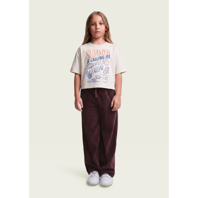 CAMISETA MM FEM OFF WHITE