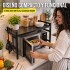 Estante Para Microondas Ajustable Extensible Regulable Organizador Metal Cocina Imback Estante Para Microondas Ajustable Extensible Regulable Organizador Metal Cocina Imback