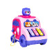 Juguete Didactico Bebe Auto Musical Motricidad Sensorial Rosado