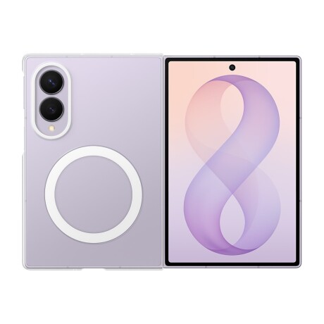 Funda Samsung Clear Magnet para Galaxy Z Fold8 Transparent