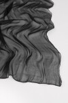 Pashmina plisada soft negro