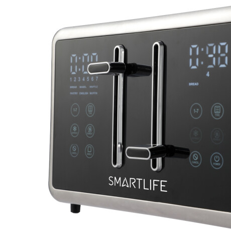 Tostadora Smartlife Digital 4 Panes 7 Niveles SL-TOD1520 Tostadora Smartlife Digital 4 Panes 7 Niveles SL-TOD1520