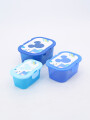 CONTENEDORES SET X3 MICKEY AZUL