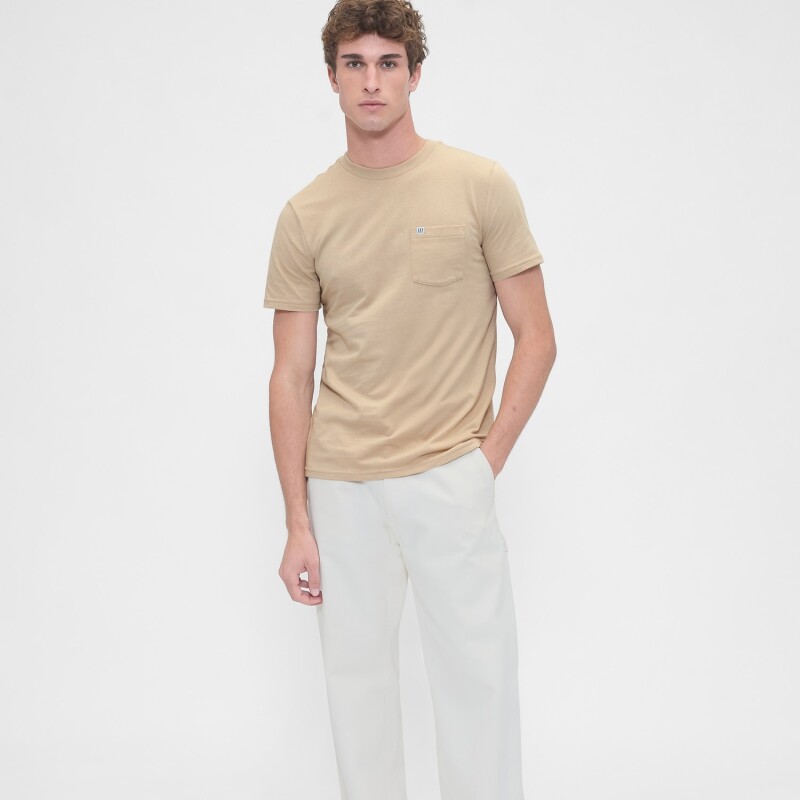 INTL - F SS PKT T LOGO WICKER