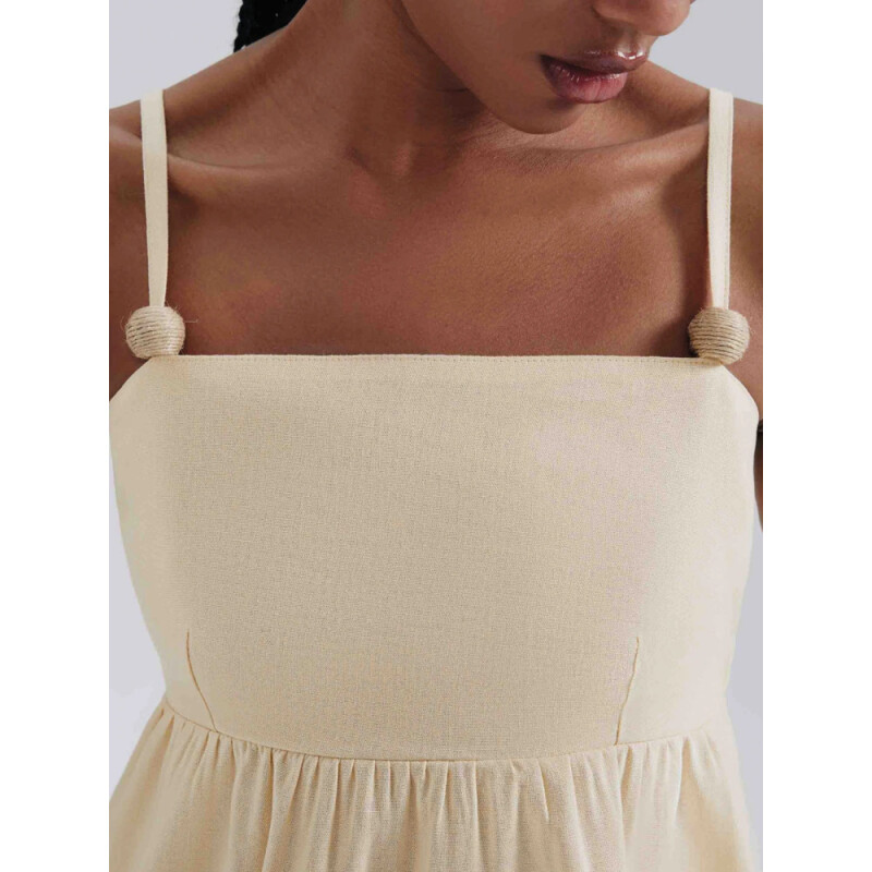BLUSA MM FEM AMARELO CLARO