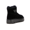 Bota Country Cuero Mujer Negro