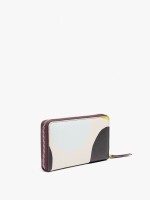 Cartera Estampada Con Textura multicolor