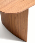 Mesa Litto de chapa de nogal 160 x 90 cm Mesa Litto de chapa de nogal 160 x 90 cm