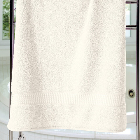 Toalla de Mano Estampada Prisma 100% Algodón 50 x 80 cm Crema