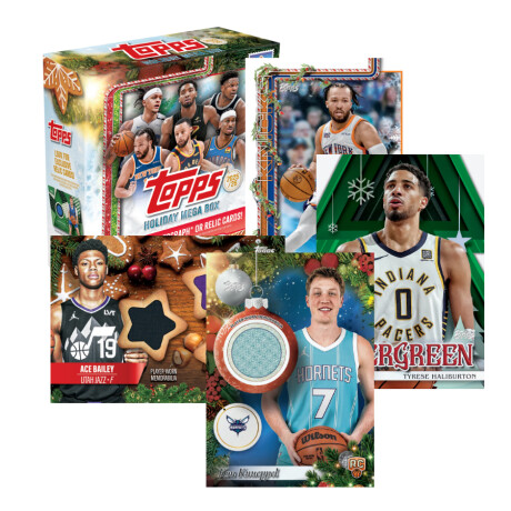 Topps NBA Holiday Mega Box 2025/26 - 100 tarjetas Topps NBA Holiday Mega Box 2025/26 - 100 tarjetas