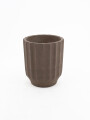MACETA CERAMICA DECO TAUPE