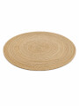 ALFOMBRA DE YUTE Y ALGODÓN BEIGE
