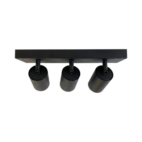 AASOL30 Luminaria de Techo Leticia Triple Negro