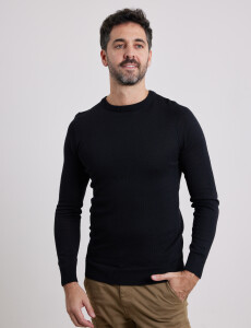 470516 SWEATER Negro