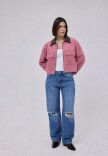 Campera Pana ROSA